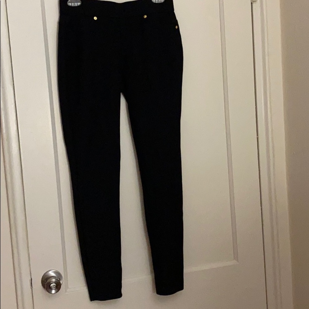 Michael Kors black & gold pants/legging size: S